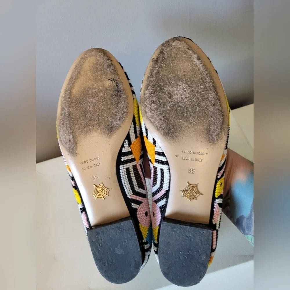 Charlotte Olympia Pick N Mix Jackie Loafers, VGUC, Size 5